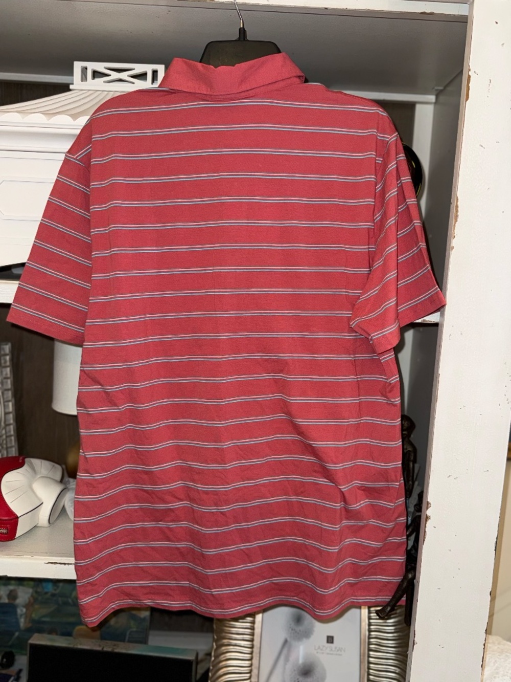 Criquet Men’s Stripe Slim Fit Polo Shirt SZ XL NWT - Picture 6 of 6